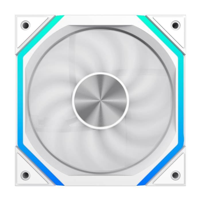 فن کیس گیمینگ گیم مکس مدل FN12A N2 White - 2